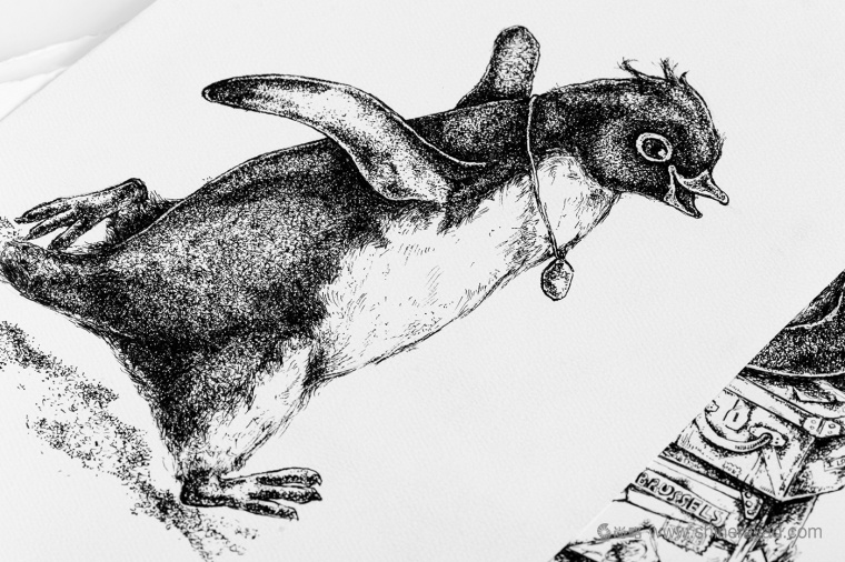 Adelie & the Stone 購(gòu)物中心節(jié)日品牌形象設(shè)計(jì)與插畫(huà)禮品包裝設(shè)計(jì)