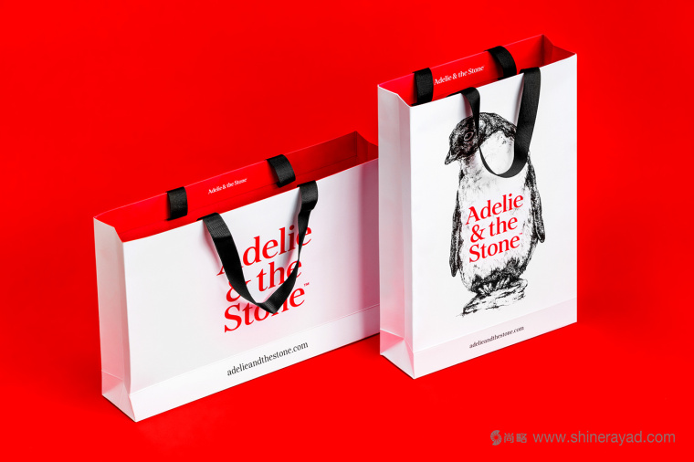 Adelie & the Stone 購(gòu)物中心節(jié)日品牌形象設(shè)計(jì)與插畫(huà)禮品包裝設(shè)計(jì)