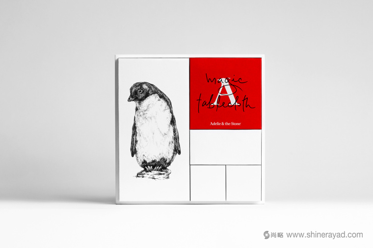 Adelie & the Stone 購(gòu)物中心節(jié)日品牌形象設(shè)計(jì)與插畫(huà)禮品包裝設(shè)計(jì)