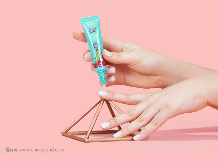 CLEO’S SECRET手腳護理化妝品系列產(chǎn)品包裝設計-上海包裝設計公司