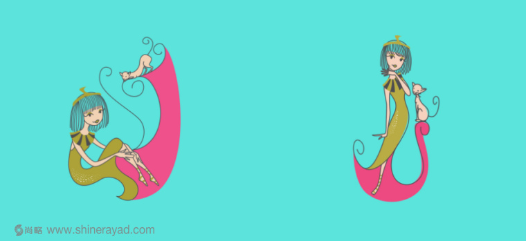 CLEO’S SECRET手腳護理化妝品系列產(chǎn)品包裝設計小姐與貓插畫設計-上海包裝設計公司