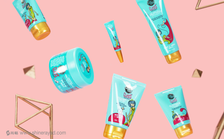 CLEO’S SECRET手腳護理化妝品系列產(chǎn)品包裝設計-上海包裝設計公司