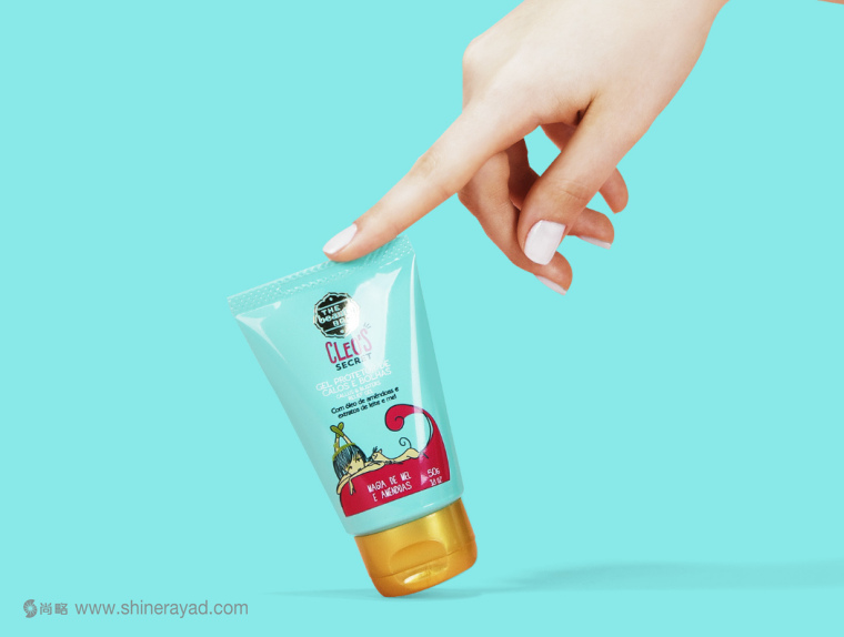 CLEO’S SECRET手腳護理化妝品系列產(chǎn)品包裝設計-上海包裝設計公司