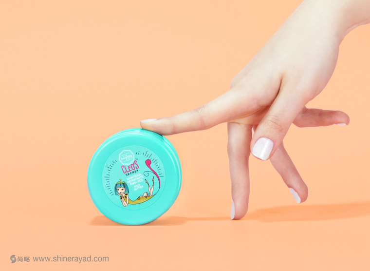 CLEO’S SECRET手腳護理化妝品系列產(chǎn)品包裝設計-上海包裝設計公司
