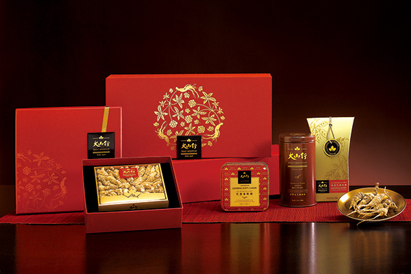 上海包裝設計公司設計欣賞：大山行御奉花旗參禮盒包裝設計1