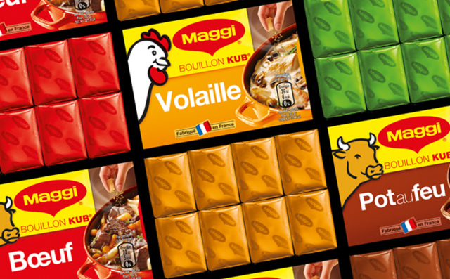 Maggi 雞精濃湯寶調味品包裝設計-上海包裝設計公司1