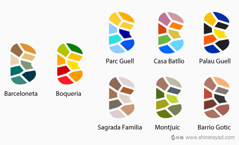 巴塞羅那城市品牌形象設計vi設計-上海VI設計公司11