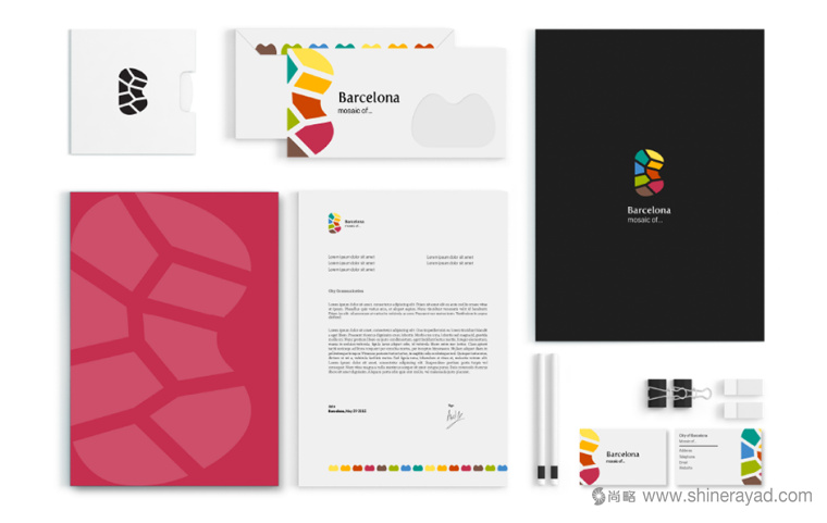 巴塞羅那城市品牌形象設計vi設計-上海VI設計公司15