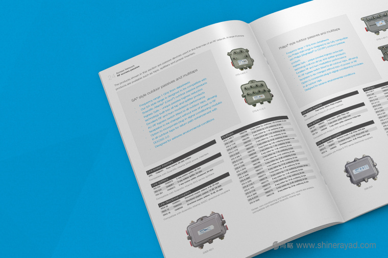 上海畫冊設計公司設計鑒賞Technetix 技術通信公司品牌產品宣傳畫冊設計9