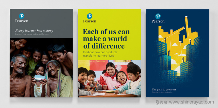 Pearson 培訓教育機構企業VI設計-上海VI設計公司4