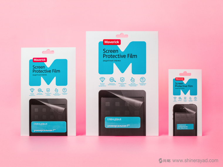 Maverick 智能手機(jī)充電線、手機(jī)耳機(jī)、數(shù)據(jù)線包、電池等移動(dòng)配件產(chǎn)品包裝設(shè)計(jì)2