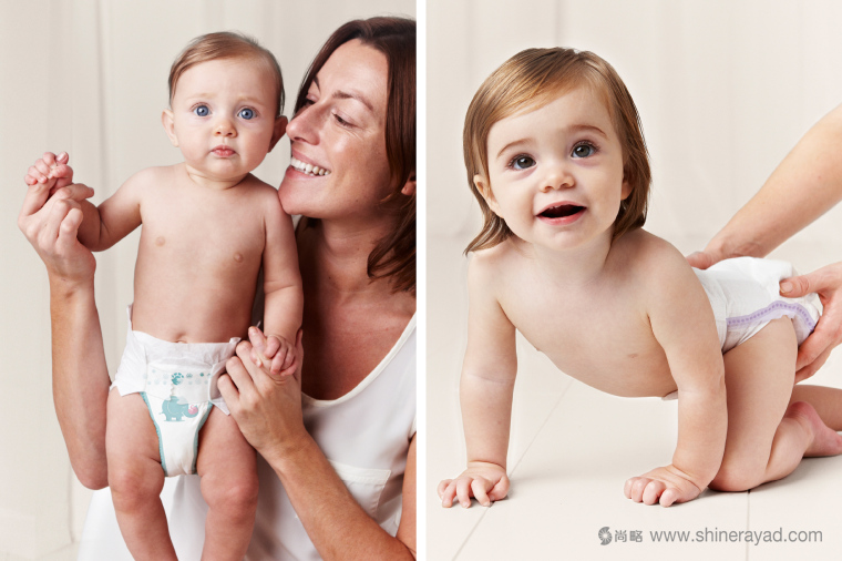 little big 嬰兒護膚品紙尿褲嬰兒用品品牌小象包裝設計-上海包裝設計公司4