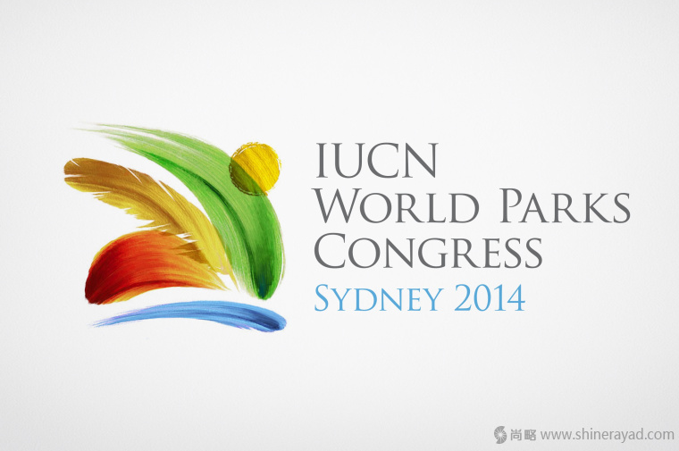 上海LOGO設計公司設計欣賞-世界自然保護聯盟世界公園大會LOGO設計3