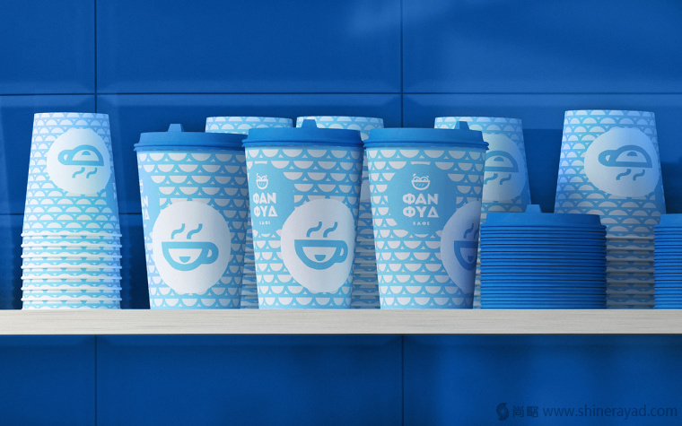 上海VI設(shè)計公司設(shè)計欣賞-ФАN ФYD Cafe 咖啡漢堡餐廳餐飲VI設(shè)計16