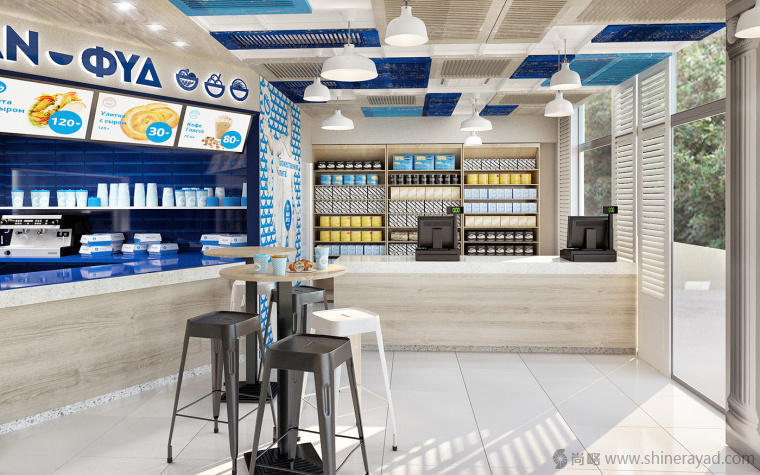 上海VI設(shè)計公司設(shè)計欣賞-ФАN ФYD Cafe 咖啡漢堡餐廳餐飲VI設(shè)計餐飲SI設(shè)計21