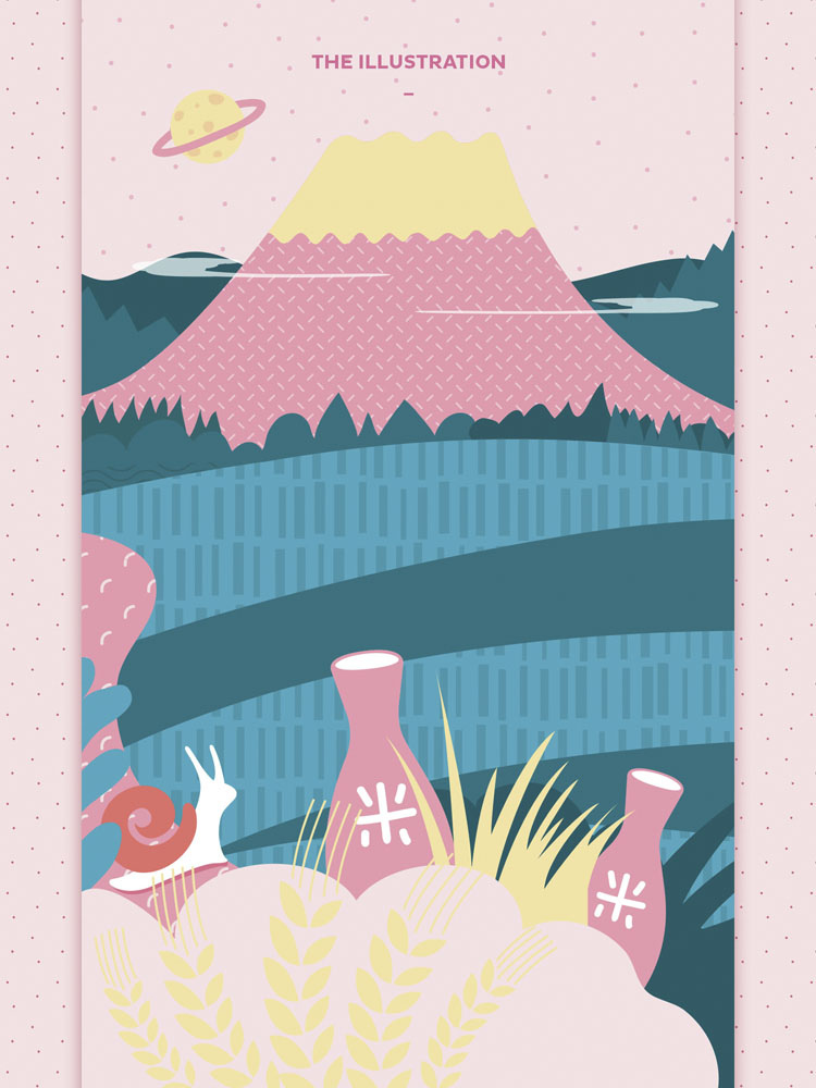 上海包裝設計公司設計欣賞：美麗加芬Just Snail 蝸牛米釀系列化妝品護膚品包裝設計2