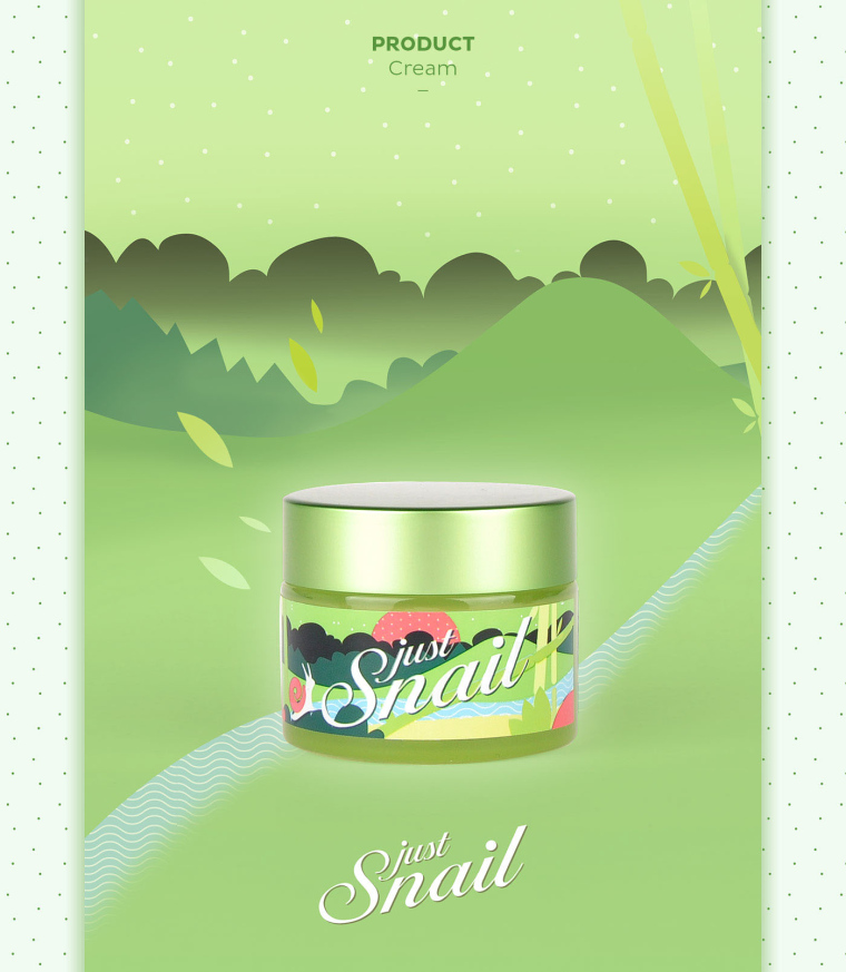 上海包裝設(shè)計(jì)公司-美麗加芬 Just Snail 蝸牛竹萃系列化妝品護(hù)膚品牌包裝設(shè)計(jì)7