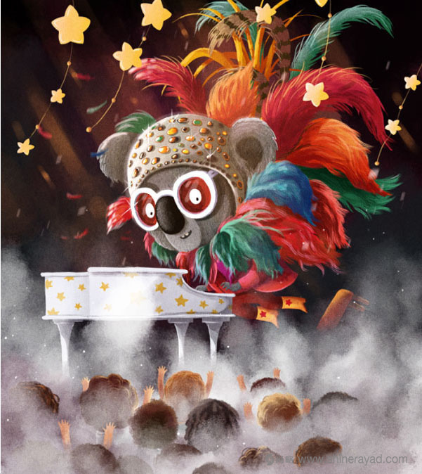 上海品牌形象設計公司尚略分享考拉不允許兒童插畫設計欣賞6