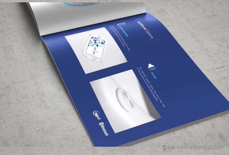 上海畫冊設(shè)計公司 AQUA 水療按摩醫(yī)療器械宣傳畫冊設(shè)計欣賞8