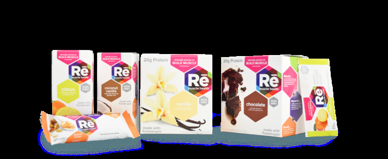 re 促進肌肉健康修復再生藥品包裝設計-上海包裝設計公司設計欣賞3