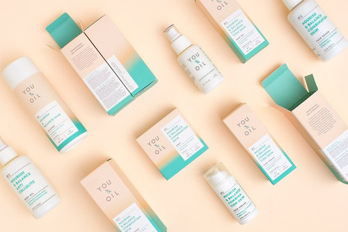 漸變色 YOU & OIL 純天然化妝品護膚品包裝設計-上海包裝設計公司設計鑒賞10