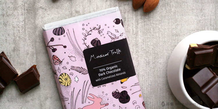 上海包裝設計公司-EXPRESSION 松露巧克力包裝設計包裝插畫設計1