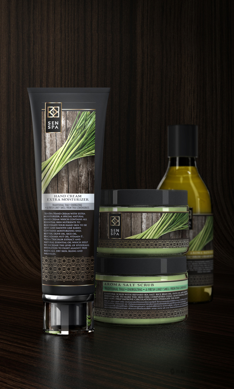 SENSPA 按摩膏按摩精油品牌包裝設計--上海包裝設計公司4