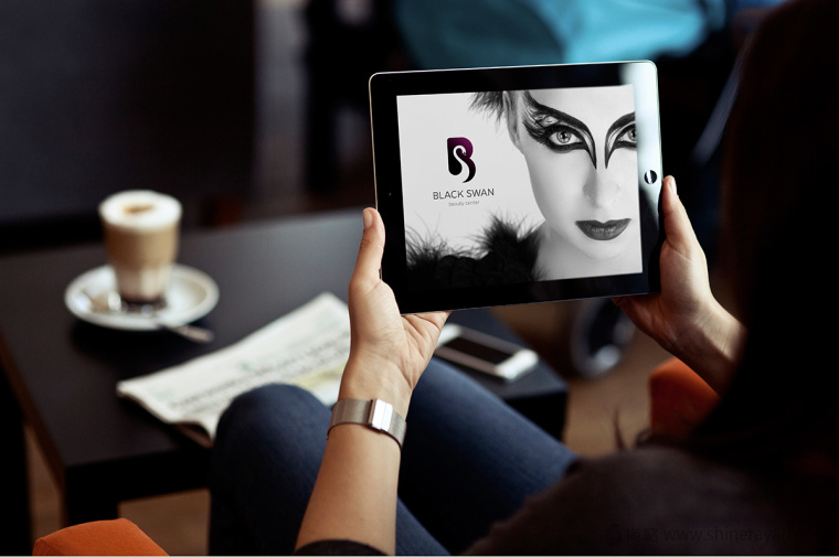 上海LOGO設計公司欣賞——黑天鵝美容中心美容店LOGO設計7