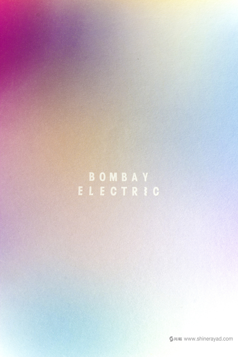漸變色 Bombay Electric 服裝品牌視覺識別形象設計-上海品牌形象策劃設計公司8