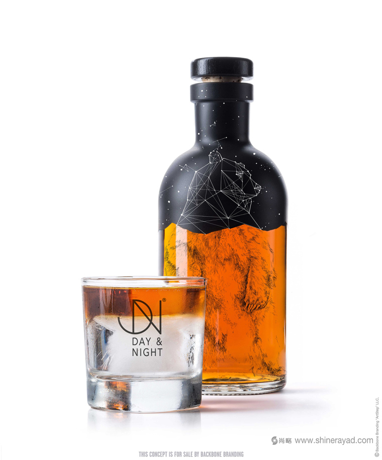 上海品牌形象設計公司-Day & Night 日夜餐廳酒吧餐飲品牌-餐品包裝設計5