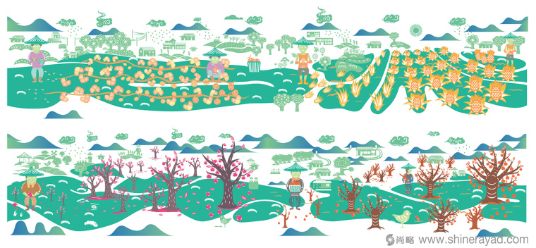 臺灣地方特色糕點包裝設計-上海食品包裝設計公司2