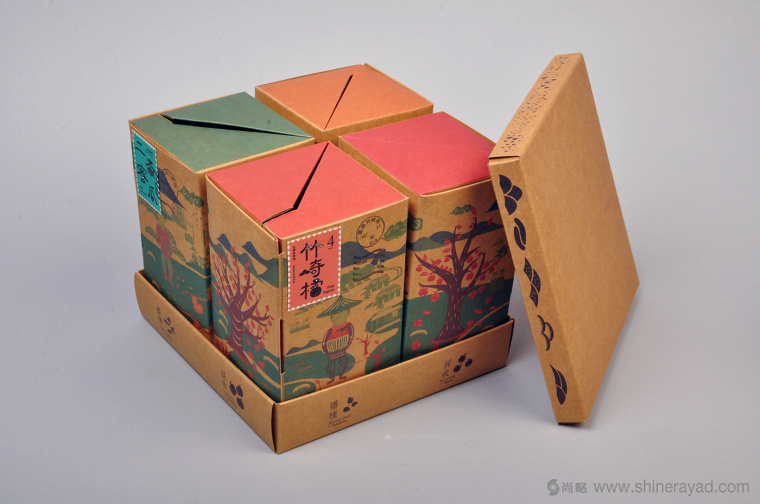 臺灣地方特色糕點包裝設計-上海食品包裝設計公司8