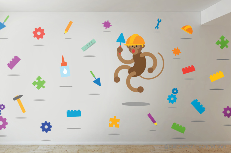 上海品牌形象設計公司-Jump Park 兒童樂園幼兒園品牌VI視覺識別形象設計4