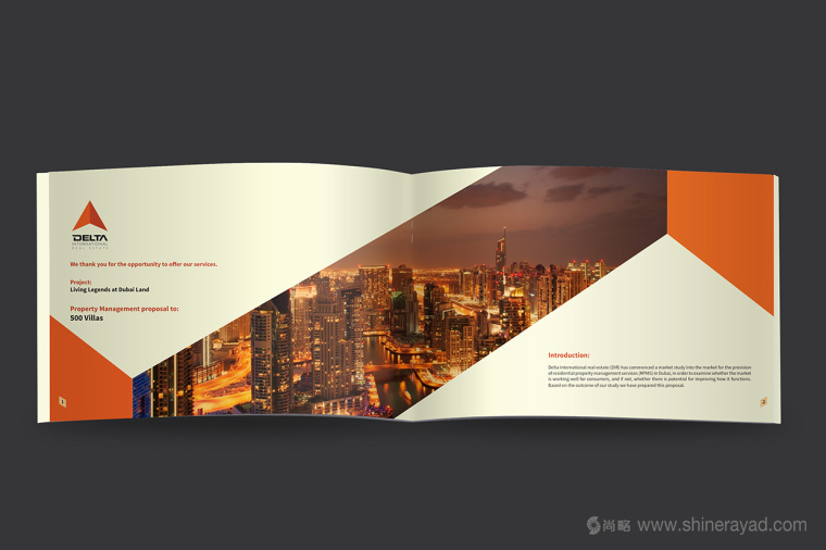 上海畫冊設計公司設計欣賞：Delta 臺達物業管理公司宣傳畫冊設計2