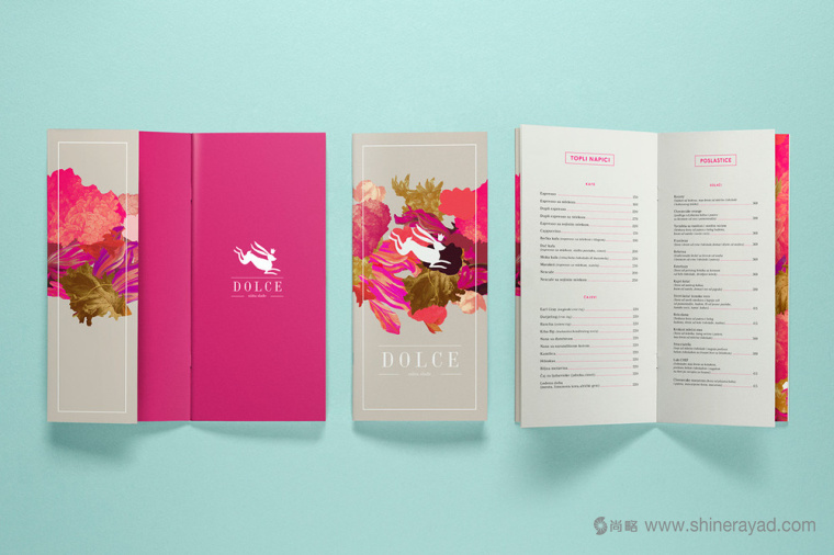 巴洛克美學 DOLCE 面包糕點烘培店品牌VI視覺形象設計-上海烘培餐飲品牌設計公司7