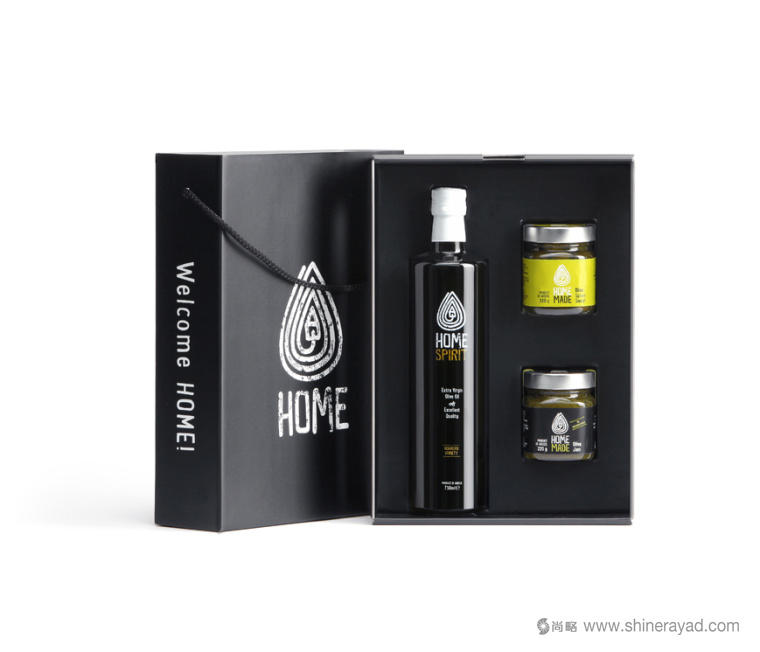 Home 純天然壓榨橄欖油logo設計包裝設計禮盒包裝設計12
