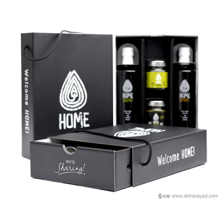 Home 純天然壓榨橄欖油logo設計包裝設計禮盒包裝設計17