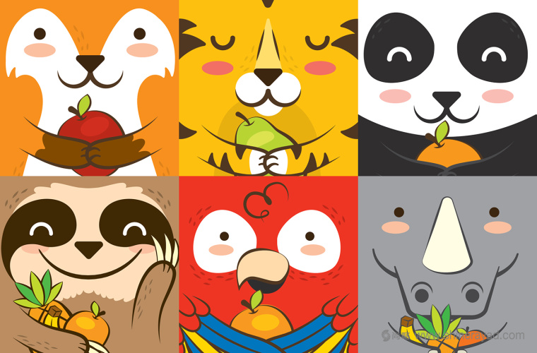 卡通動(dòng)物風(fēng)插畫 Néctar 兒童飲料包裝設(shè)計(jì)-上海包裝設(shè)計(jì)公司4