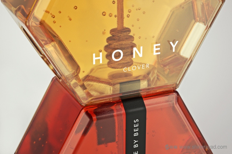 六角形造型設計Honey 蜂蜜產品瓶型設計包裝設計-六角形造型設計Honey 蜂蜜產品瓶型設計包裝設計-上海包裝設計公司17