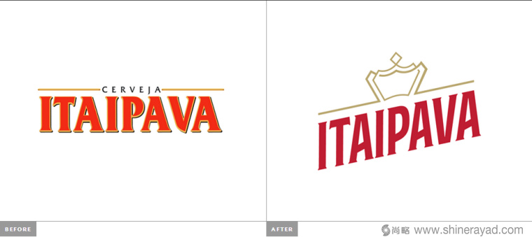 Itaipava 皇冠啤酒品牌更新設計-LOGO設計--上海logo設計公司2