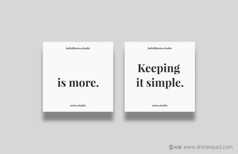 上海logo設計公司設計欣賞：ONNO 品牌設計公司LOGO設計VI設計5