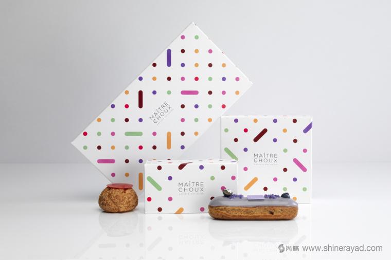 貝耶泡芙糕點品牌形象設計包裝設計-上海餐飲烘培面包品牌設計公司-上海包裝設計公司2