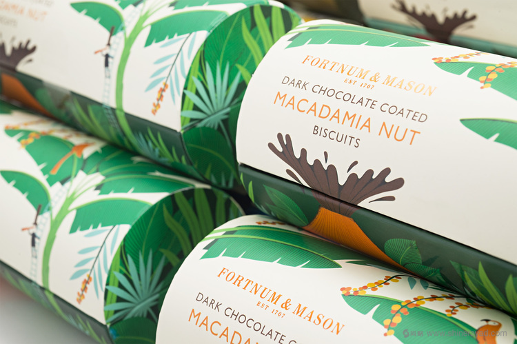 FORTNUM & MASON 巧克力包裝設(shè)計插畫設(shè)計-上海包裝設(shè)計公司食品設(shè)計鑒賞6