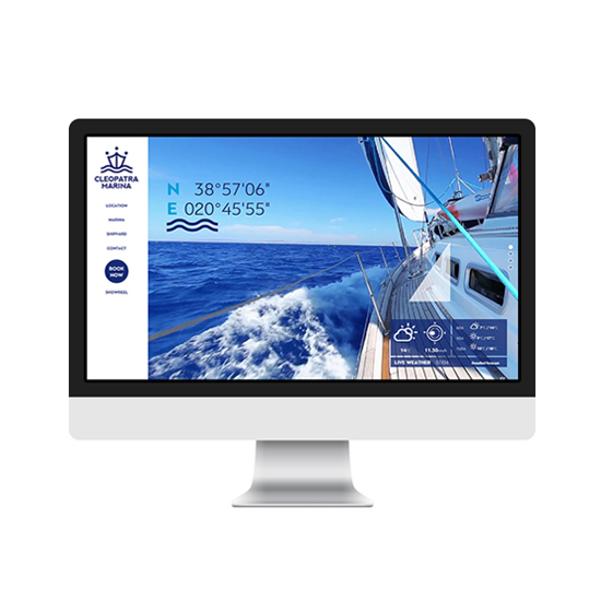 CLEOPATRA MARINA 埃及艷后碼頭logo設計VI設計網站設計-上海品牌設計公司8