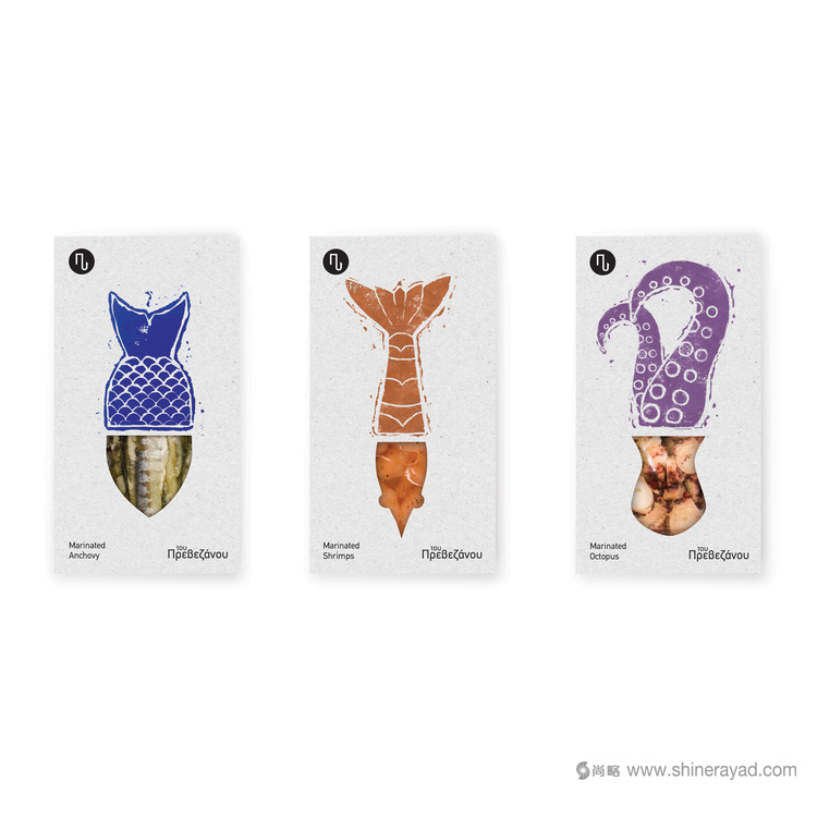 上海包裝設計欣賞：TOU 海鮮水產品包裝設計2