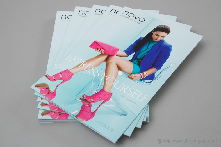 Novo 女鞋品牌夏季產品畫冊設計-上海畫冊設計公司設計欣賞1