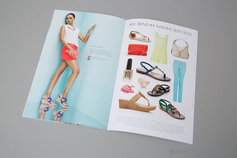 Novo 女鞋品牌夏季產品畫冊設計-上海畫冊設計公司設計欣賞5