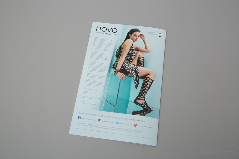 Novo 女鞋品牌夏季產品畫冊設計-上海畫冊設計公司設計欣賞11