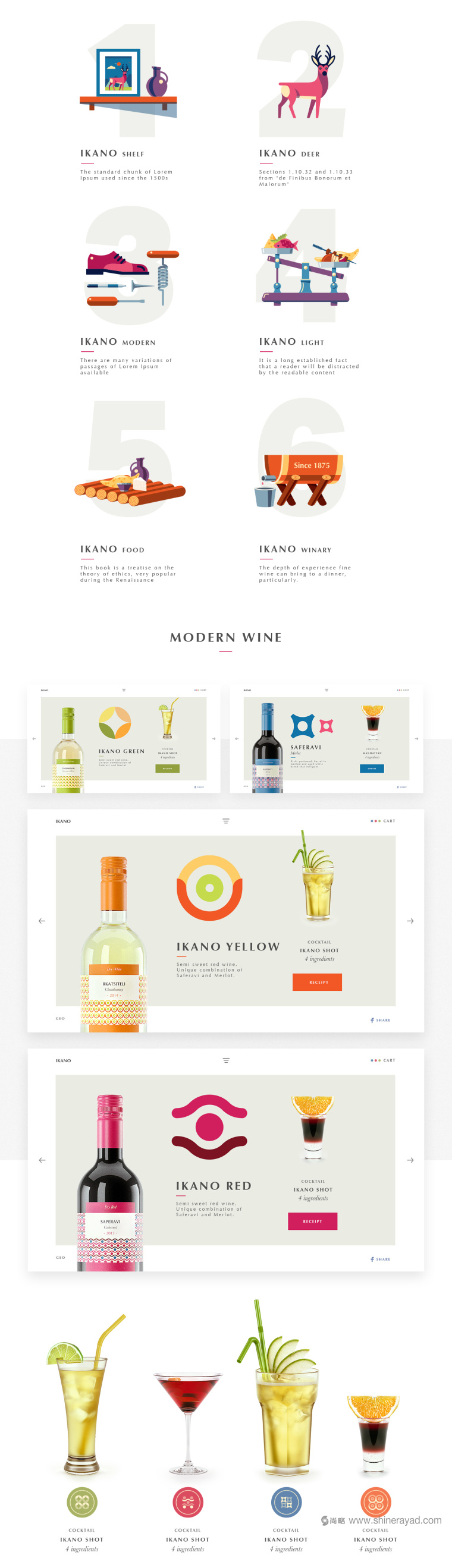 IKANO Winery 時尚葡萄酒包裝設計品牌形象設計-上海品牌設計公司2