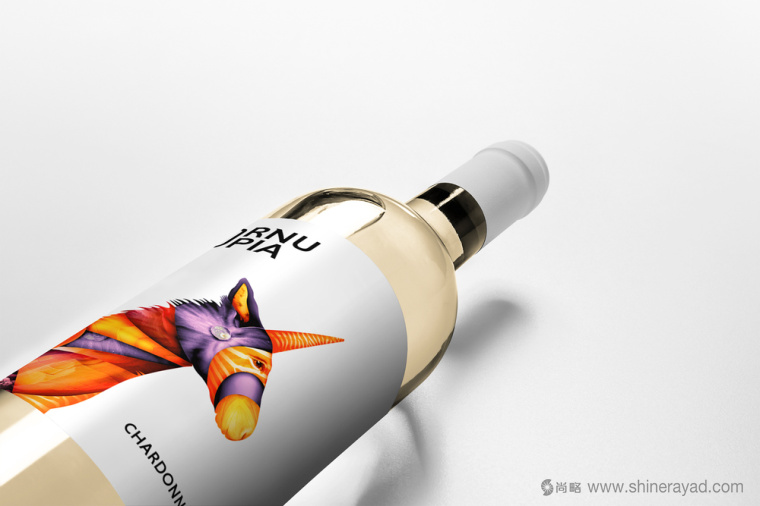 上海包裝設計公司設計欣賞：創意彩繪動物系列 Concept 葡萄酒標標簽設計3